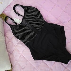 Cupshe Black One Piece Swimsuit